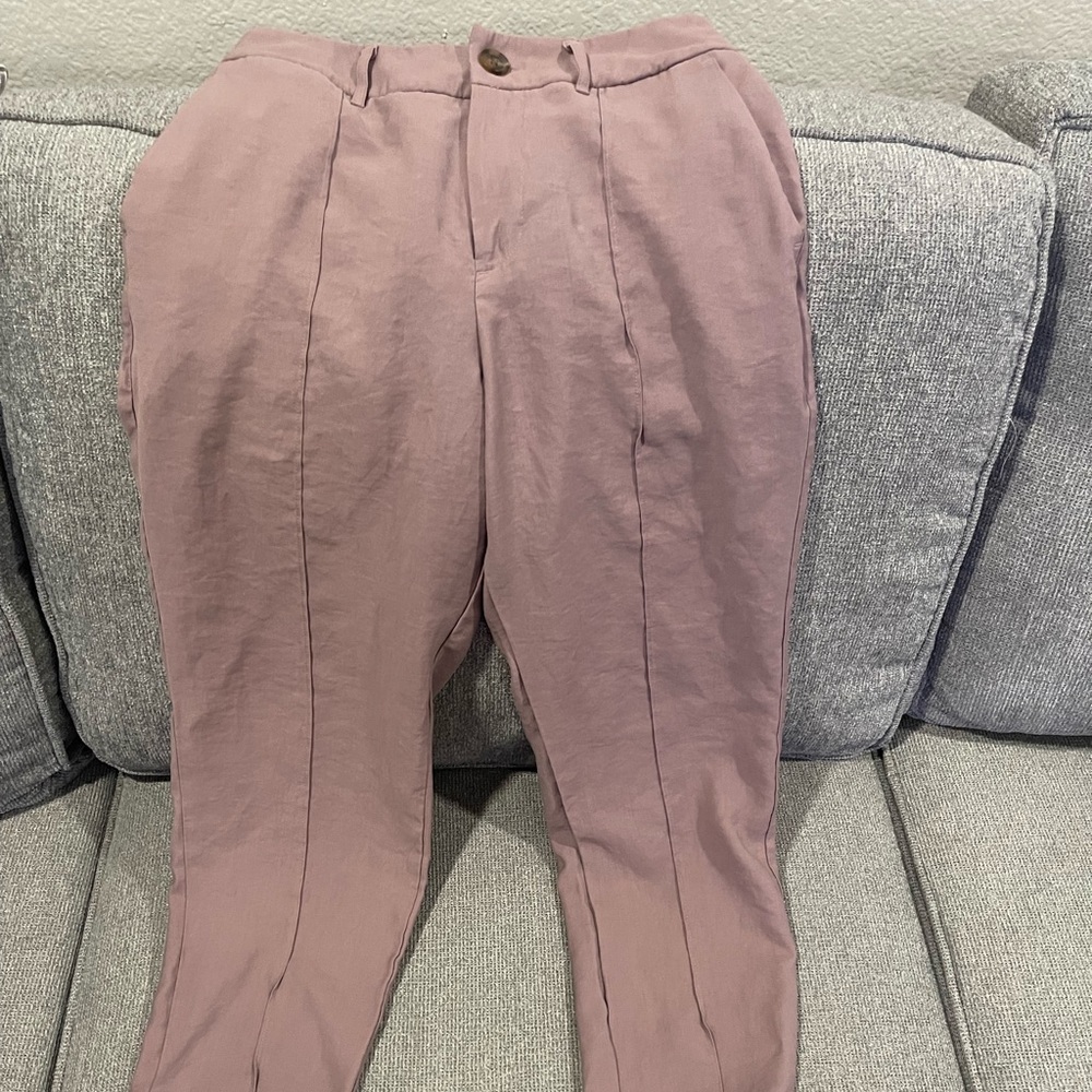 Purple pants